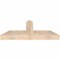 Ekena Millwork Portland Smooth Timber Gable Bracket, Douglas Fir, 48"W x 18"H x 5 1/2"D x 5 1/2"F, 9/12 Pitch GBW048X18X0606POR00SDF - alternate 4
